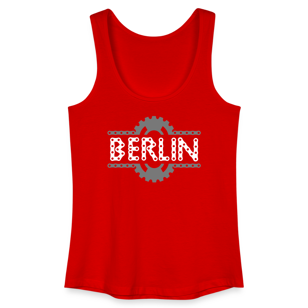Berliner Fahrradkette - Frauen Bio Tank Top - Rot