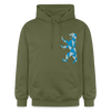 Berliner Bär Geometrie - Hoodie - Militärgrün