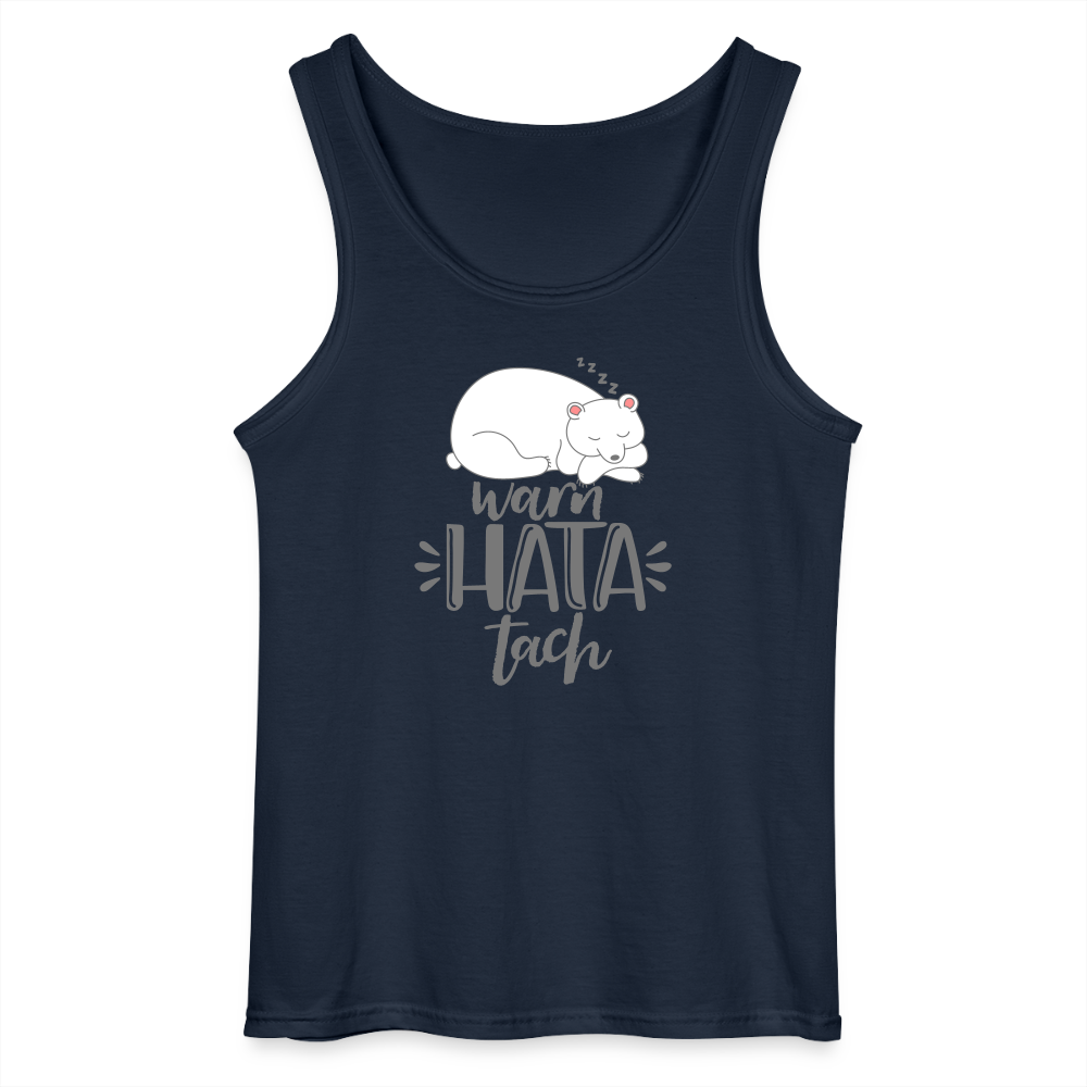 WarnHataTach - Männer Tank Top - Navy