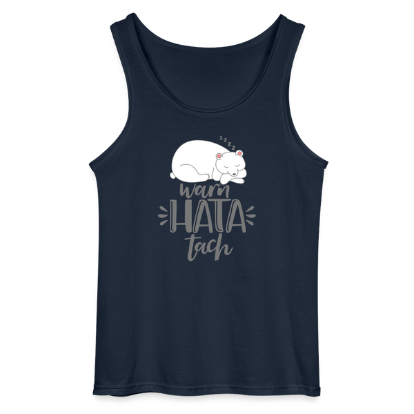 WarnHataTach - Männer Tank Top - Navy