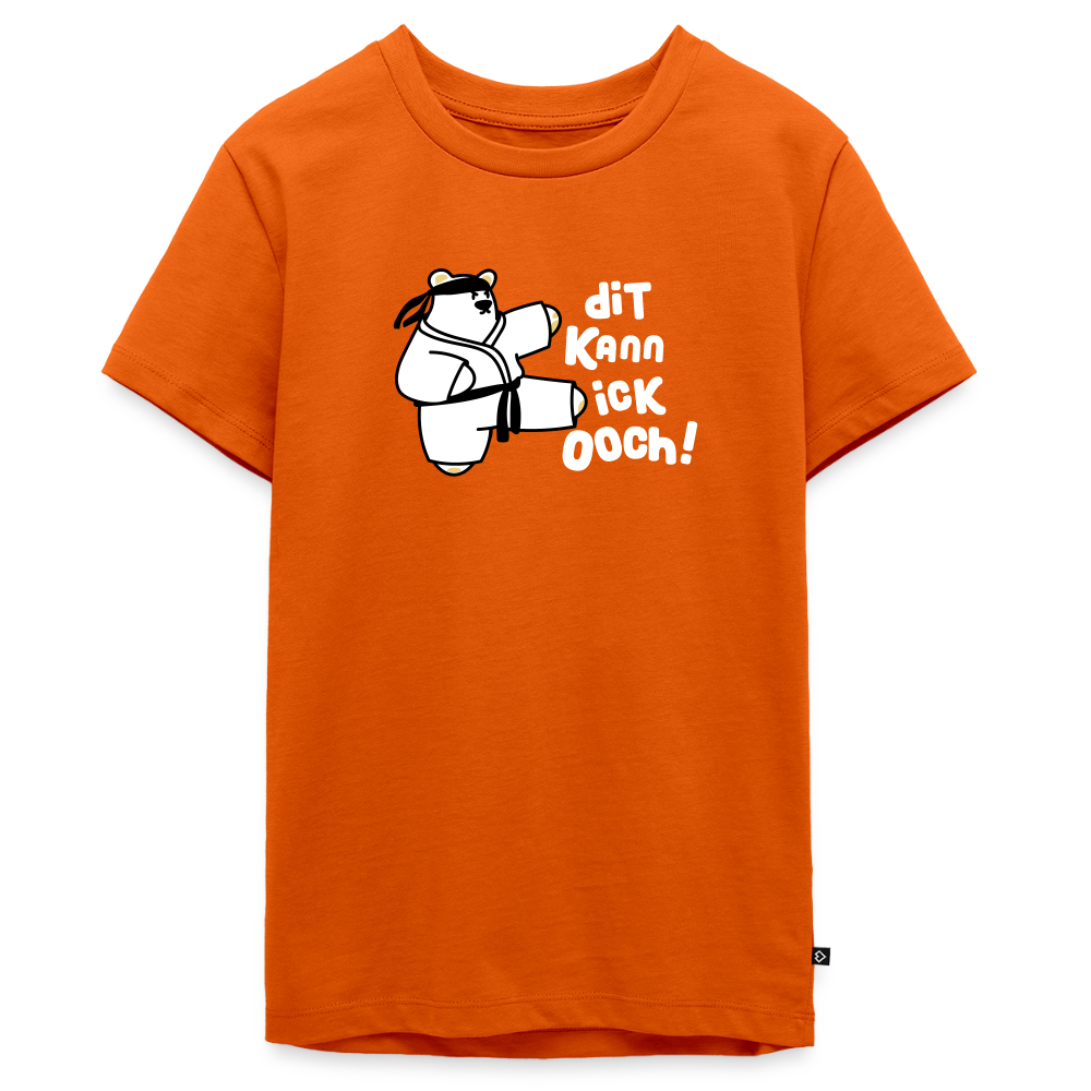 Dit kann ick ooch! - Teenager Premium T-Shirt - Orange