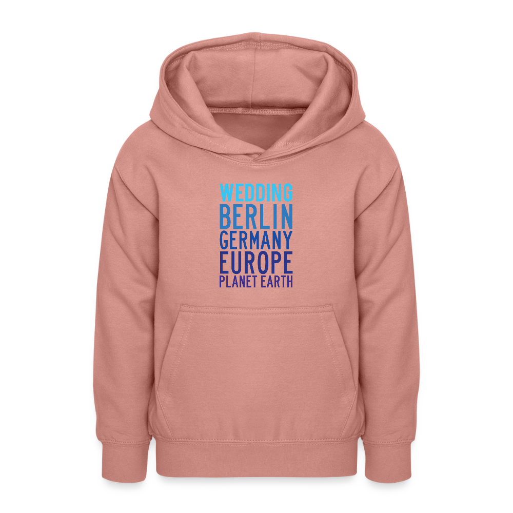 Wedding Planet Earth - Teenager Hoodie - Altrosa