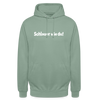 Schlauer wie du! - Unisex Hoodie - Graugrün