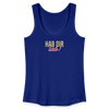 Hab Dir Lieb! - Frauen Bio Tank Top - Königsblau