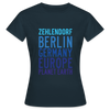 Zehlendorf Planet Earth - Frauen Premium T-Shirt - Navy