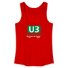 U3 - Frauen Bio Tank Top - Rot