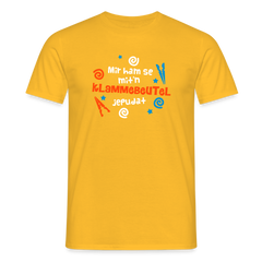 Mit'n Klammabeutel jepudat - Männer Premium T-Shirt