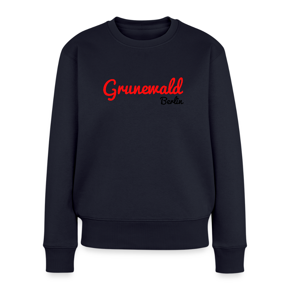 Grunewald Berlin - Frauen Premium Pullover - Navy