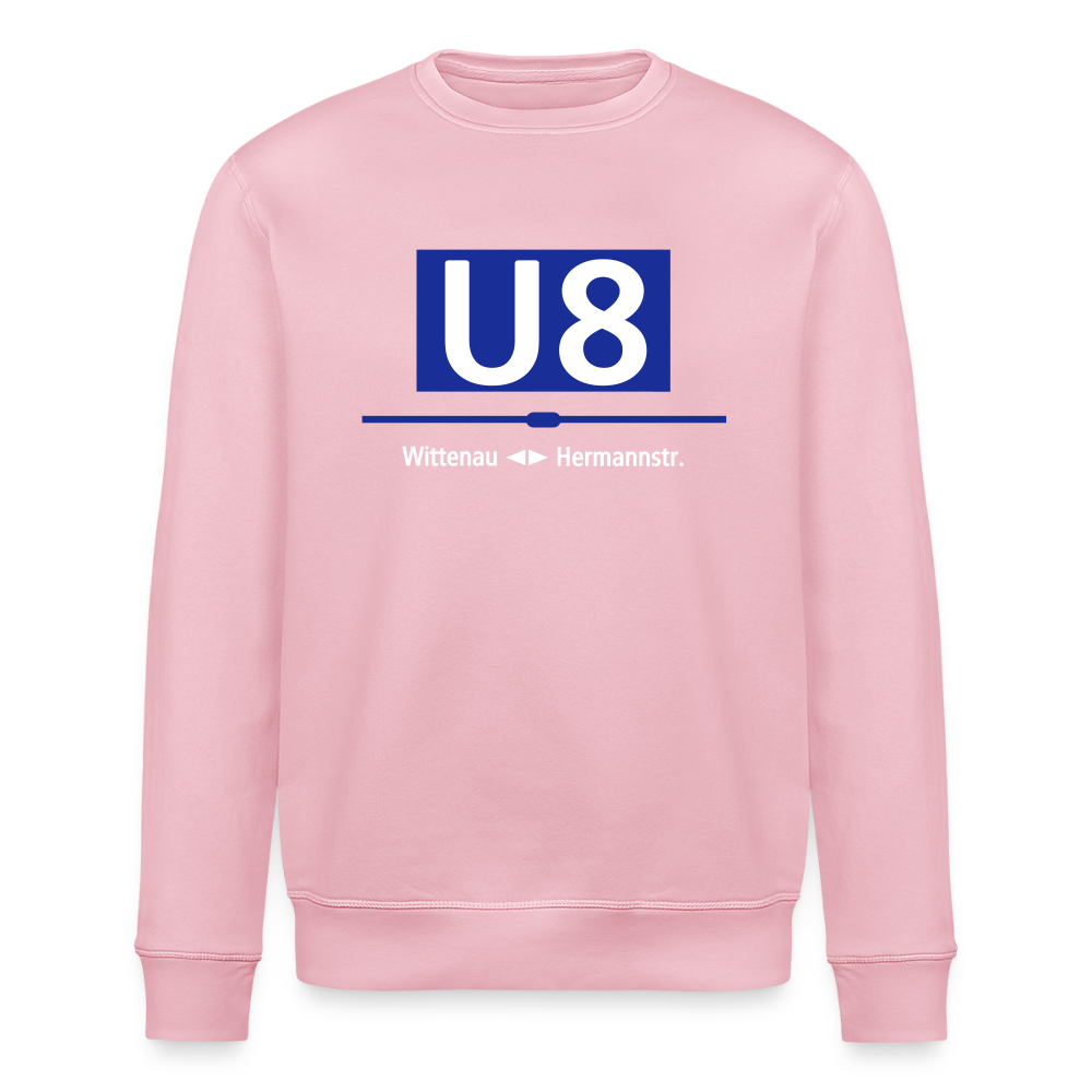U8 - Unisex Bio Sweatshirt - Hellrosa