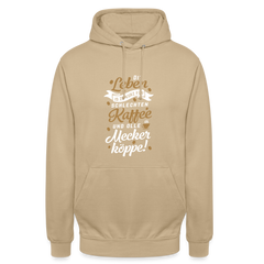 Dit Leben is zu kurz für schlechten Kaffee und olle Meckerköppe! - Unisex Hoodie
