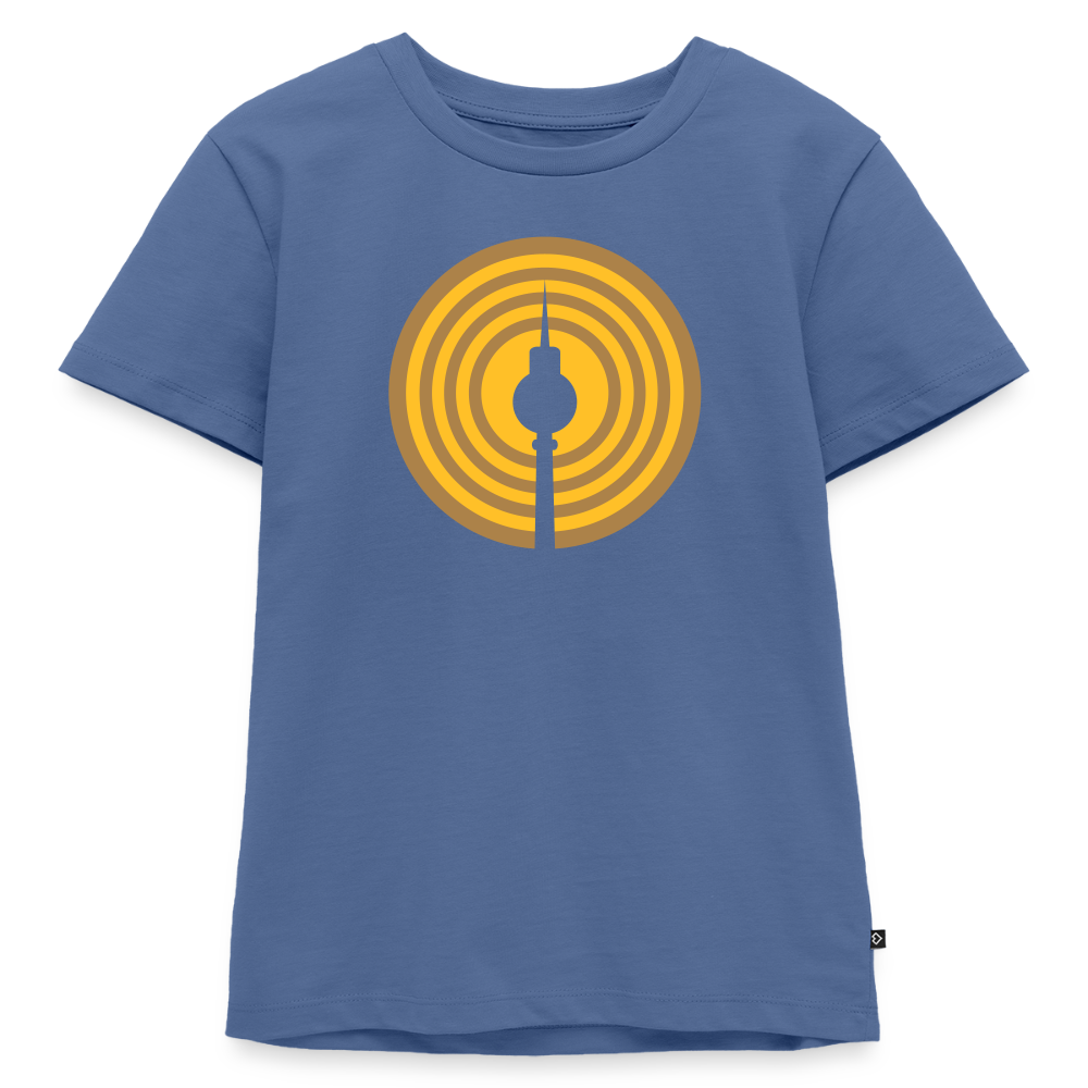 Berlin im Fokus - Kinder Premium T-Shirt - Taubenblau