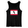 Berliner Flagge mit Hund - Männer Tank Top - Schwarz