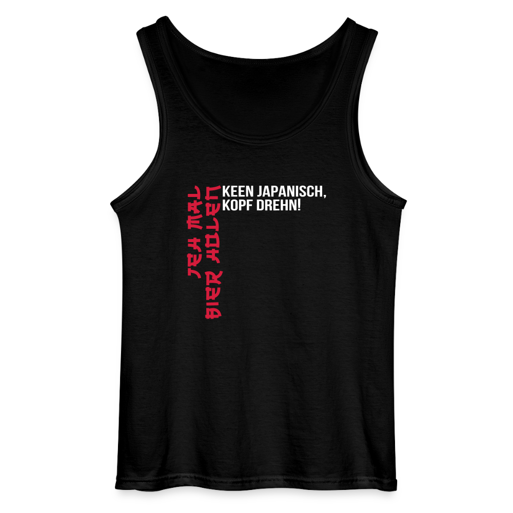 Jeh mal Bier holen! - Männer Tank Top - Schwarz