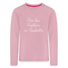 One Less Problem in Neukölln - Kinder Langarmshirt - Hellrosa