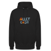 Allet Easy! - Unisex Hoodie - Schwarz