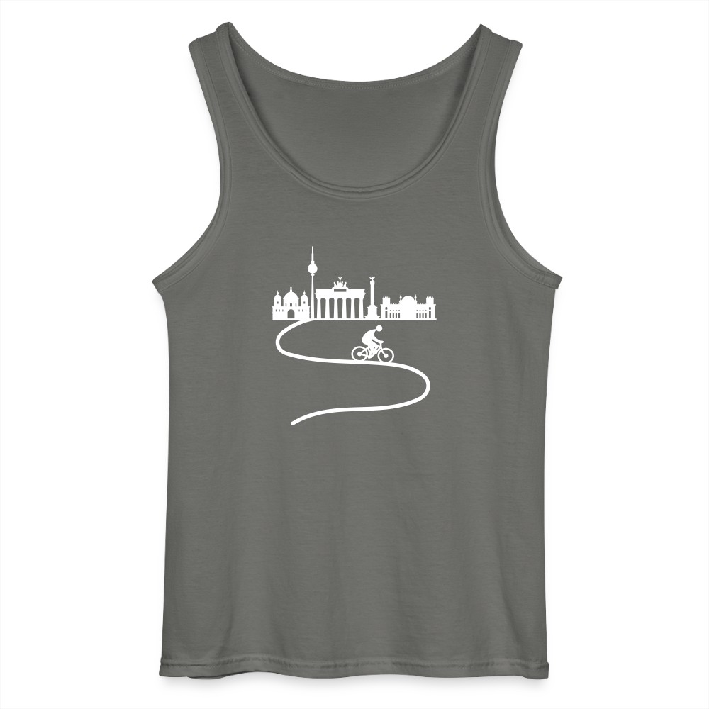 Aus der Stadt - Männer Tank Top - Anthrazit