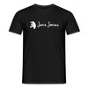 Janz Jenau - Männer Premium T-Shirt - Schwarz