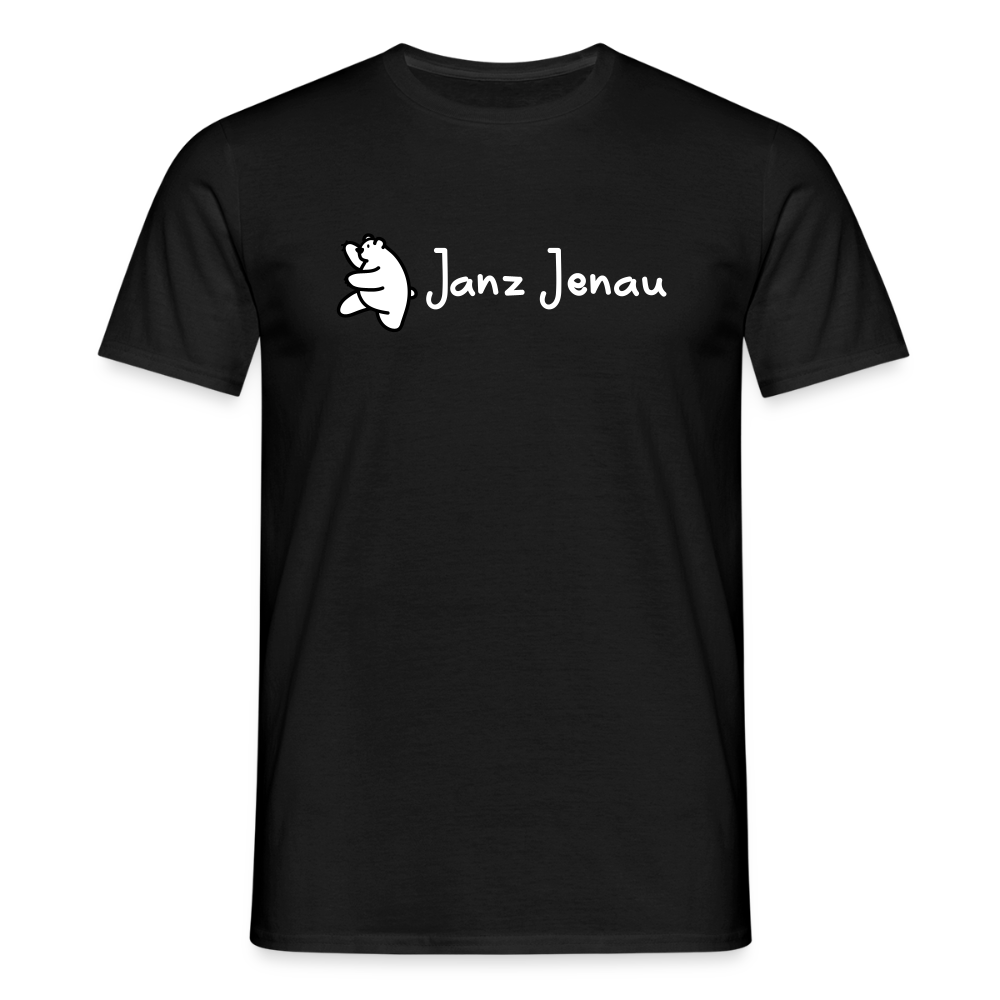 Janz Jenau - Männer Premium T-Shirt - Schwarz