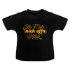 Jeh mah nich uffn Keks gelb - Baby T-Shirt - Schwarz
