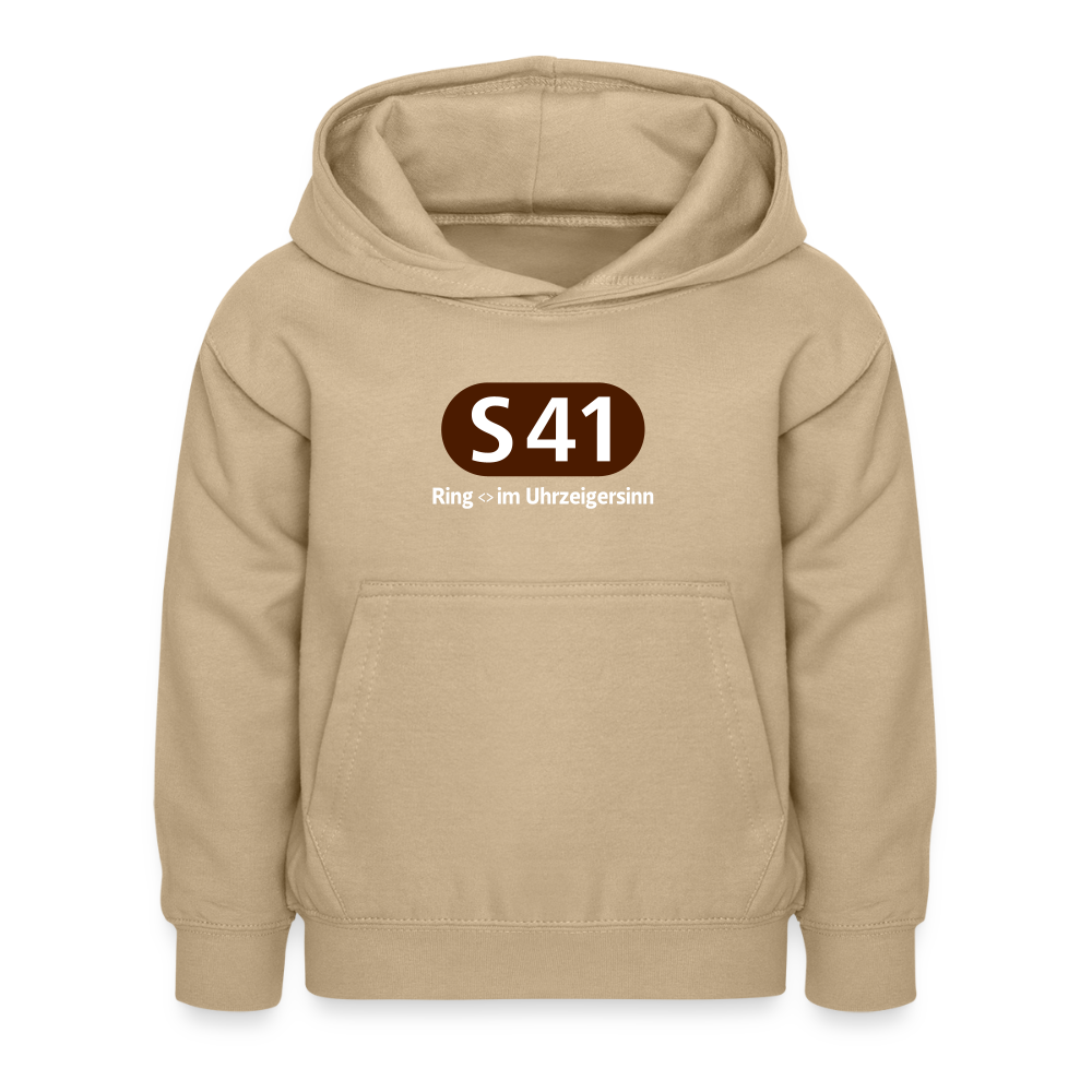 S41 - Kinder Premium Hoodie - Sand