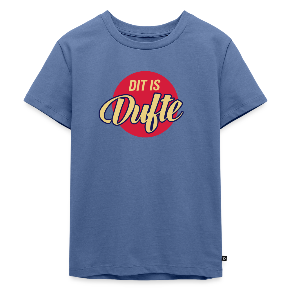 Dit Is Dufte - Kinder Premium T-Shirt - Taubenblau