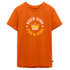 Keen Ding für'n King - Teenager Premium T-Shirt - Orange