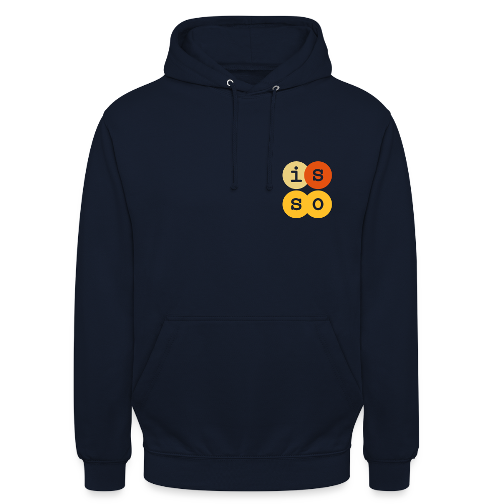 IsSo - Unisex Hoodie - Navy