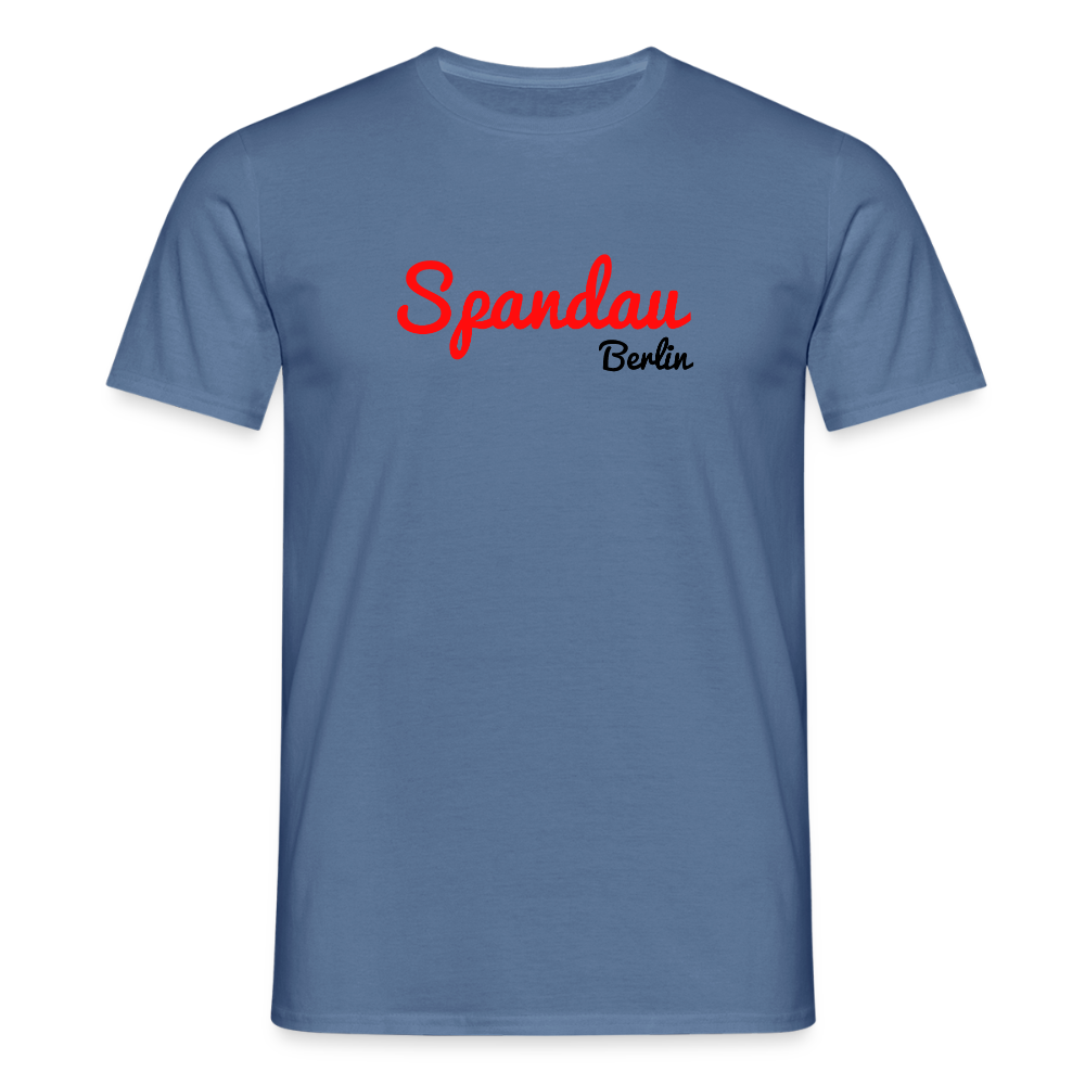 Spandau Berlin - Männer Premium T-Shirt - Taubenblau