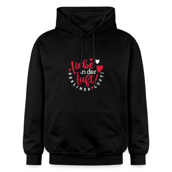 Liebe in der Luft! Berliner Luft! - Hoodie - Schwarz