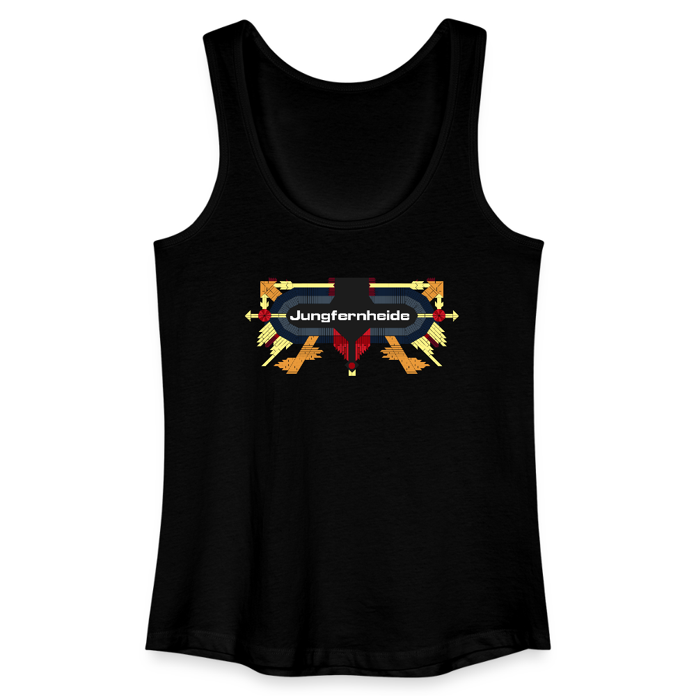 Jungfernheide - Frauen Bio Tank Top - Schwarz