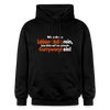 Würgt dir das Leben Chilis rein, lass dich auf 'ne scharfe Currywurst ein! - Hoodie - Schwarz