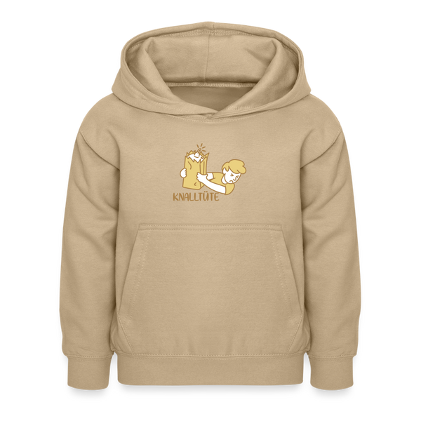 Knalltüte - Kinder Hoodie - Sand