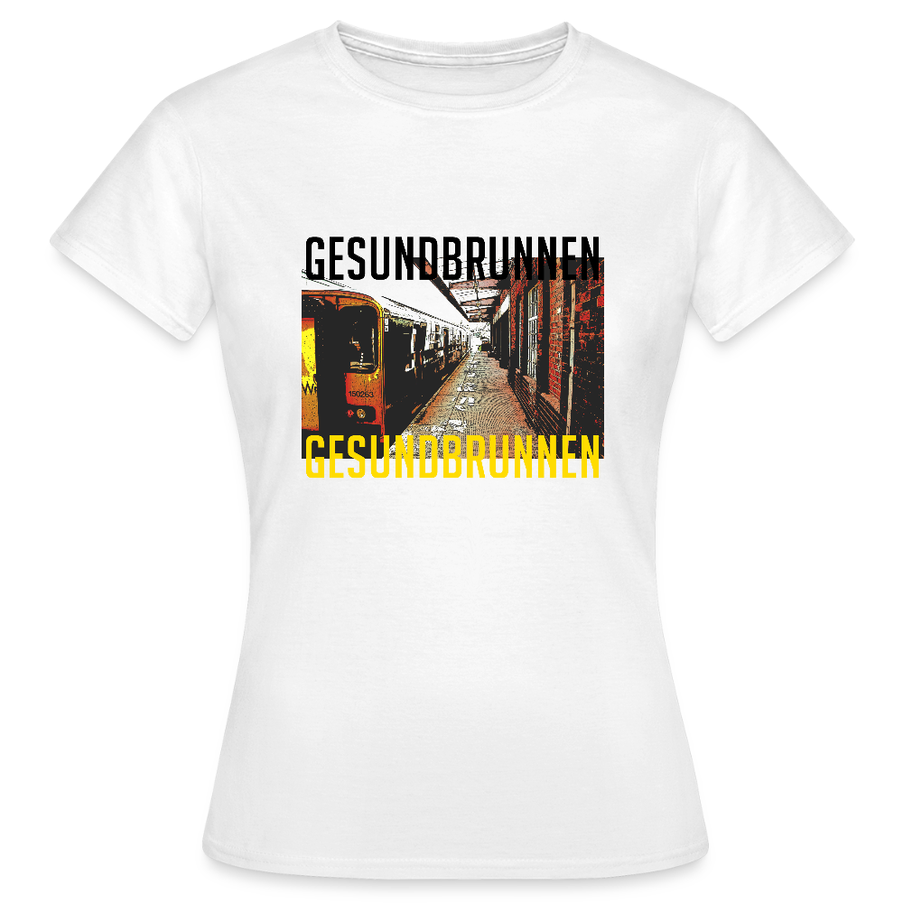Gesundbrunnen - Frauen Premium T-Shirt - Weiß