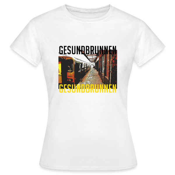 Gesundbrunnen - Frauen Premium T-Shirt - Weiß