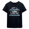 Könnt' ick fliejen, wär ick zu faul zum Flüjelschlagen - Kinder Premium T-Shirt - Navy