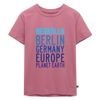 Neukölln Planet Earth - Kinder Premium T-Shirt - Mauve