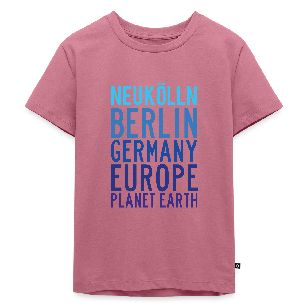 Neukölln Planet Earth - Kinder Premium T-Shirt - Mauve