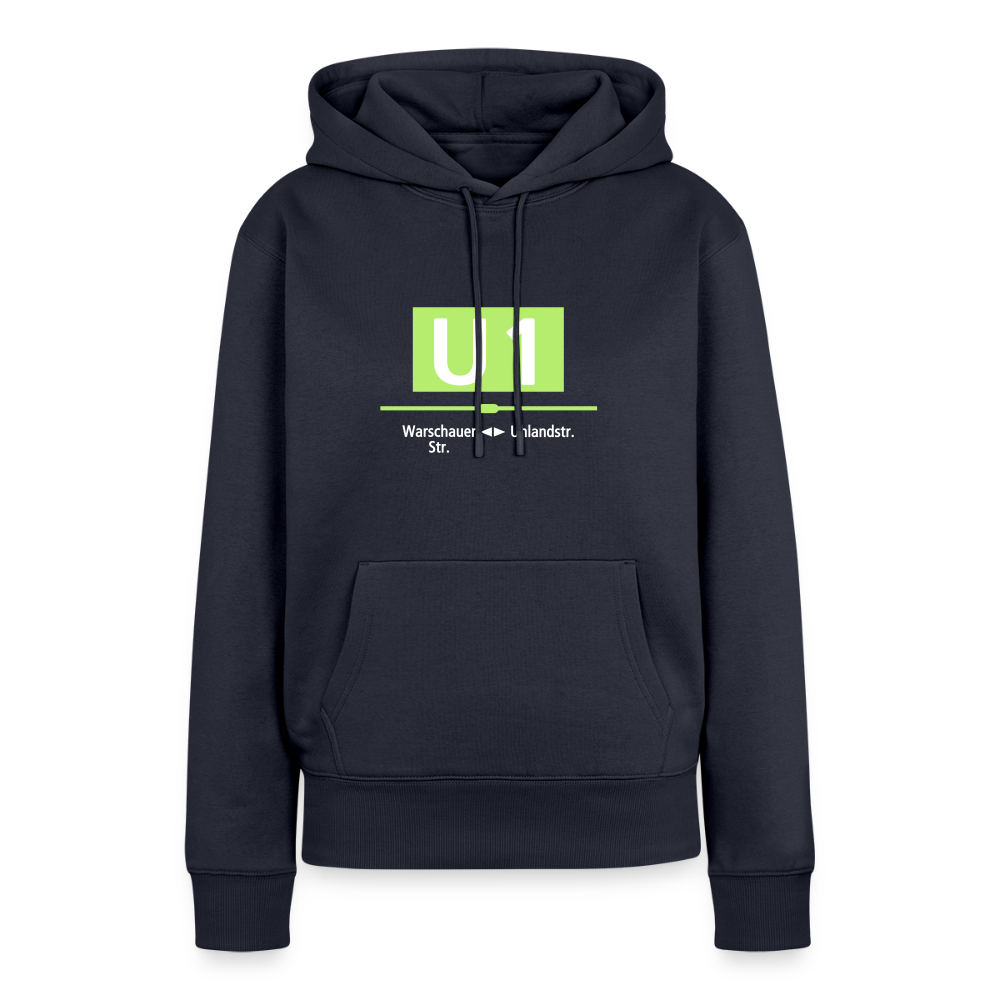 U1 - Frauen Premium Hoodie - Navy