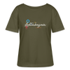 Lichtenbergerin - Relaxed Rundhals Frauen Bio-T-Shirt - Khaki