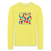 Warn Hata Tach - Kinder Langarmshirt - Gelb