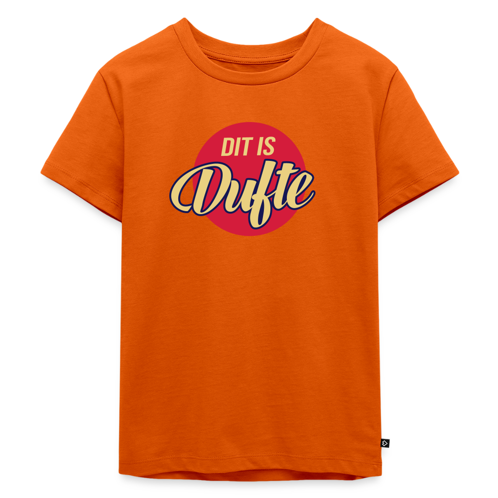 Dit Is Dufte - Kinder Premium T-Shirt - Orange