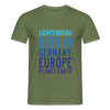 Lichtenberg Planet Earth - Männer Premium T-Shirt - Militärgrün