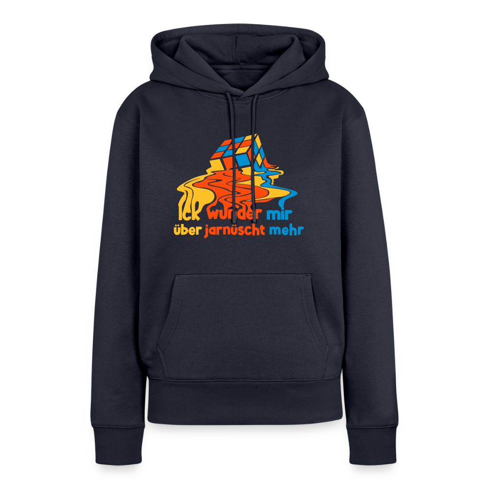Ick Wunder Mir - Frauen Premium Hoodie - Navy