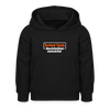Juten Tach, Backfeifenjesichta! - Kinder Hoodie - Schwarz