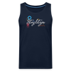 Steglitzer - Männer Premium Tank Top - Navy