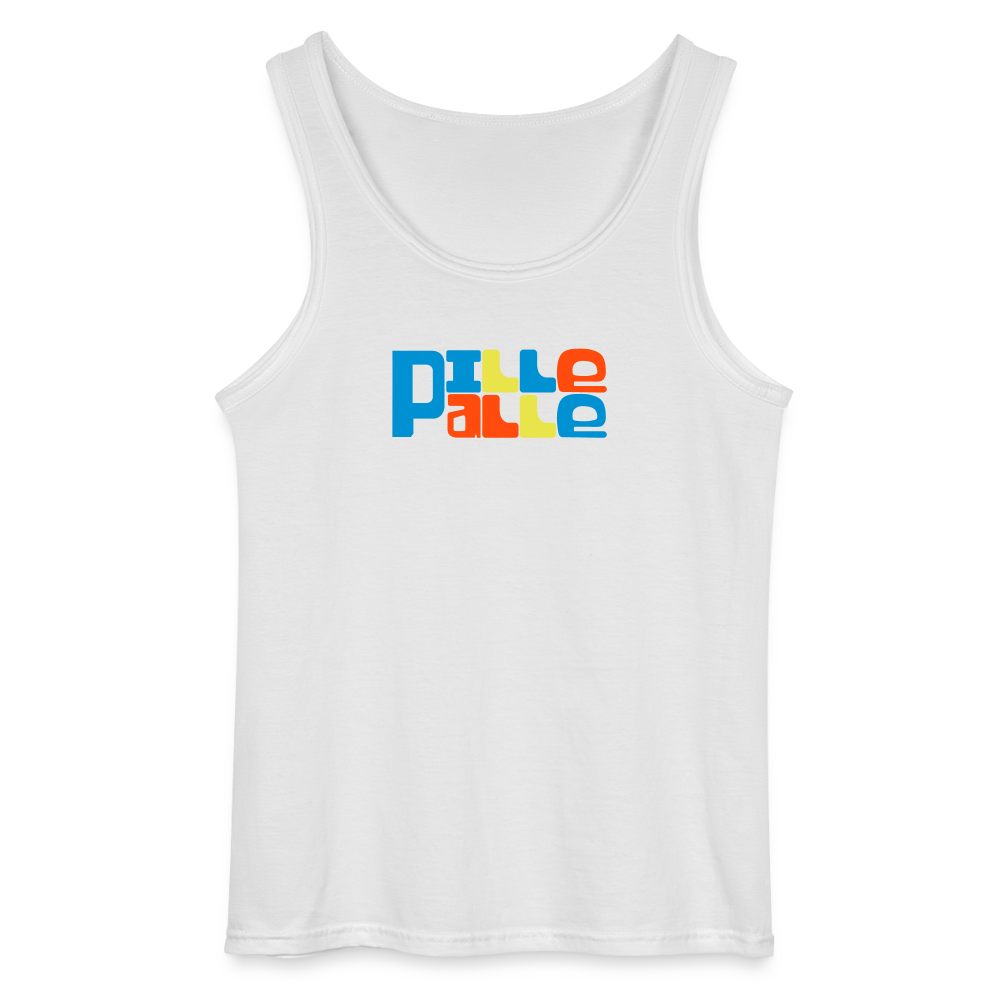 Pillepalle - Männer Tank Top - Weiß