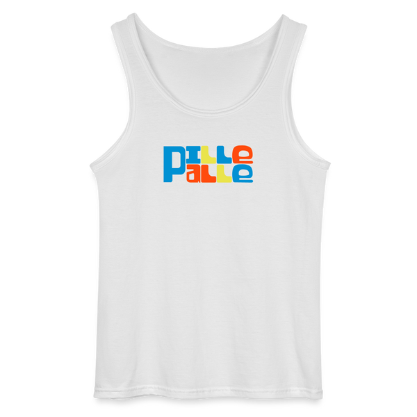Pillepalle - Männer Tank Top - Weiß
