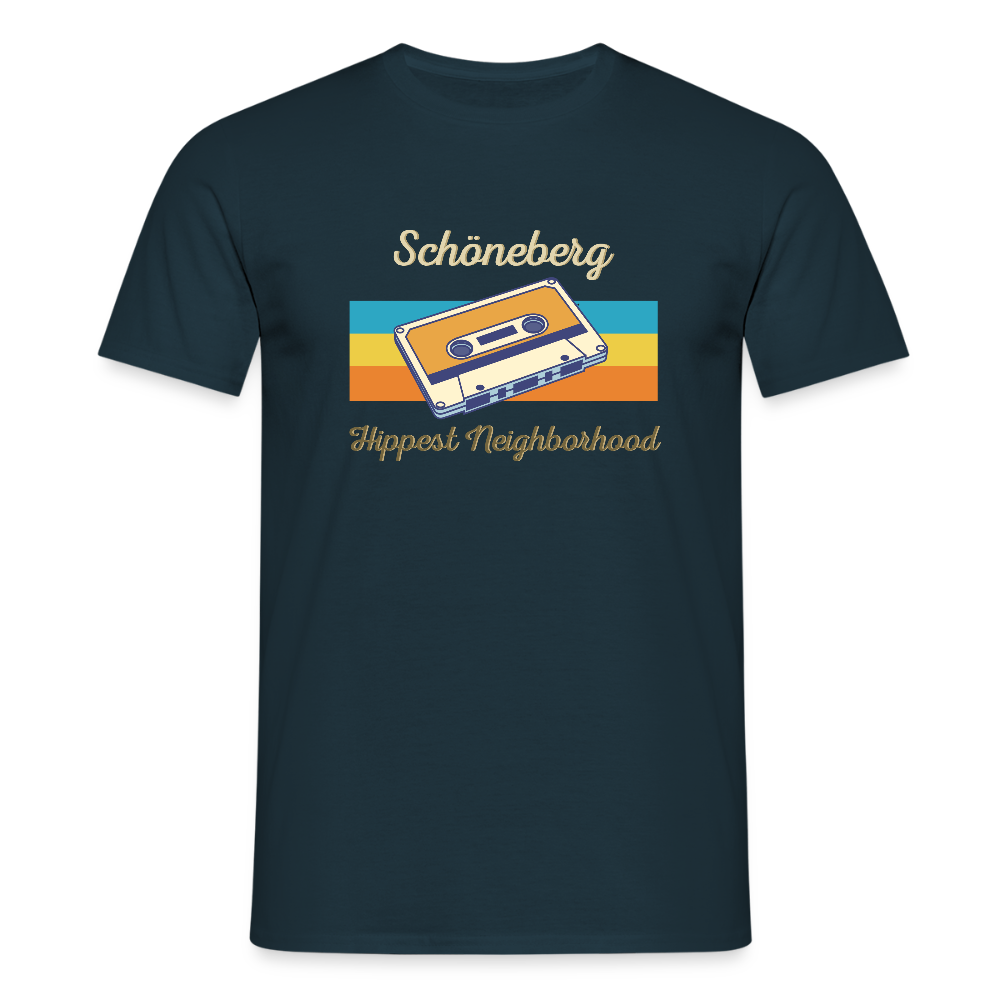 Schöneberg Hippest Neighborhood - Männer Premium T-Shirt - Navy