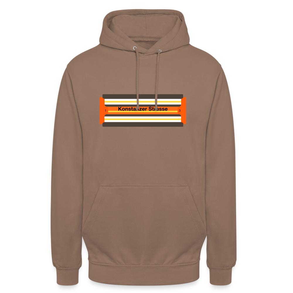 Konstanzer Strasse - Unisex Hoodie - Mokka