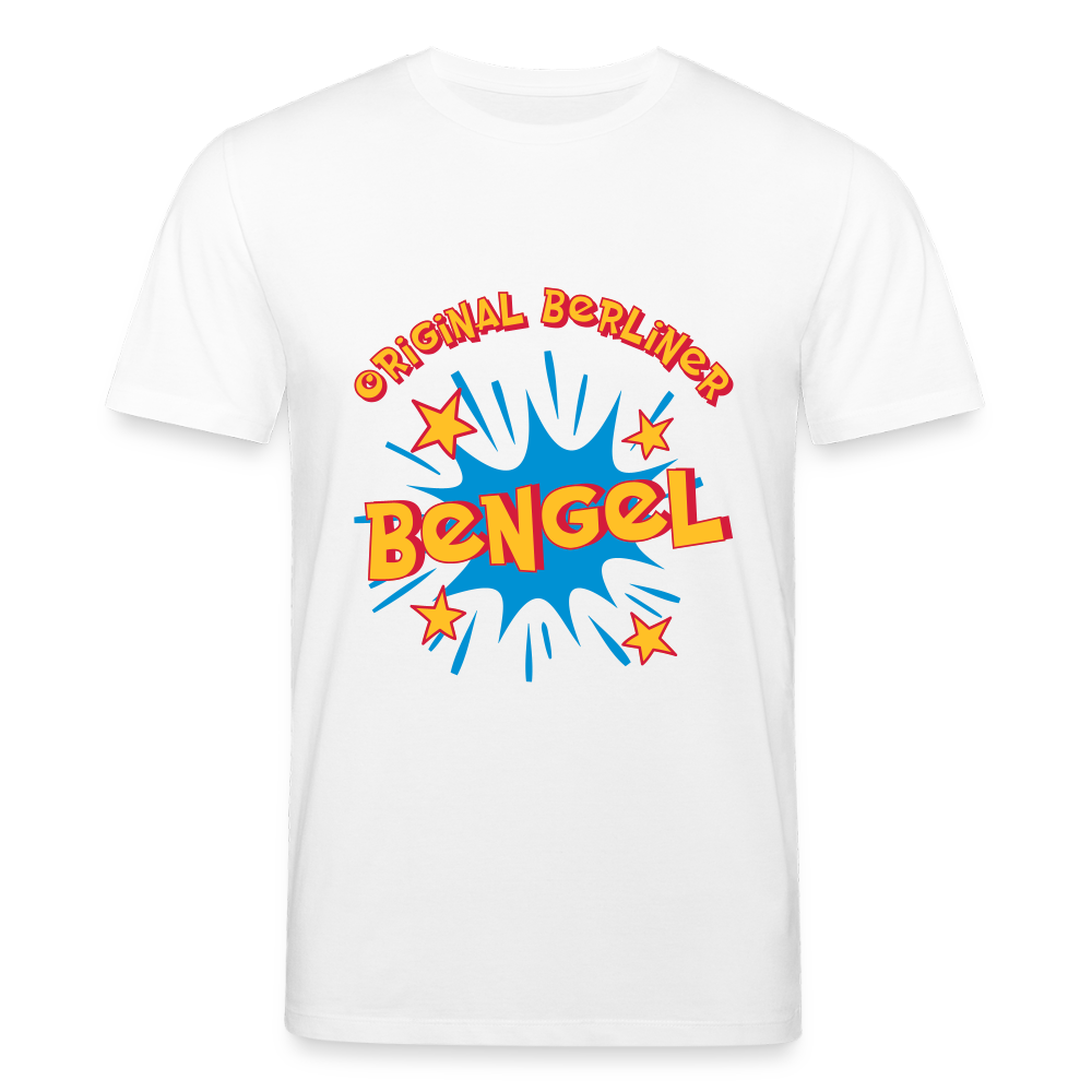 Berliner Bengel - Unisex Bio T-Shirt - Weiß